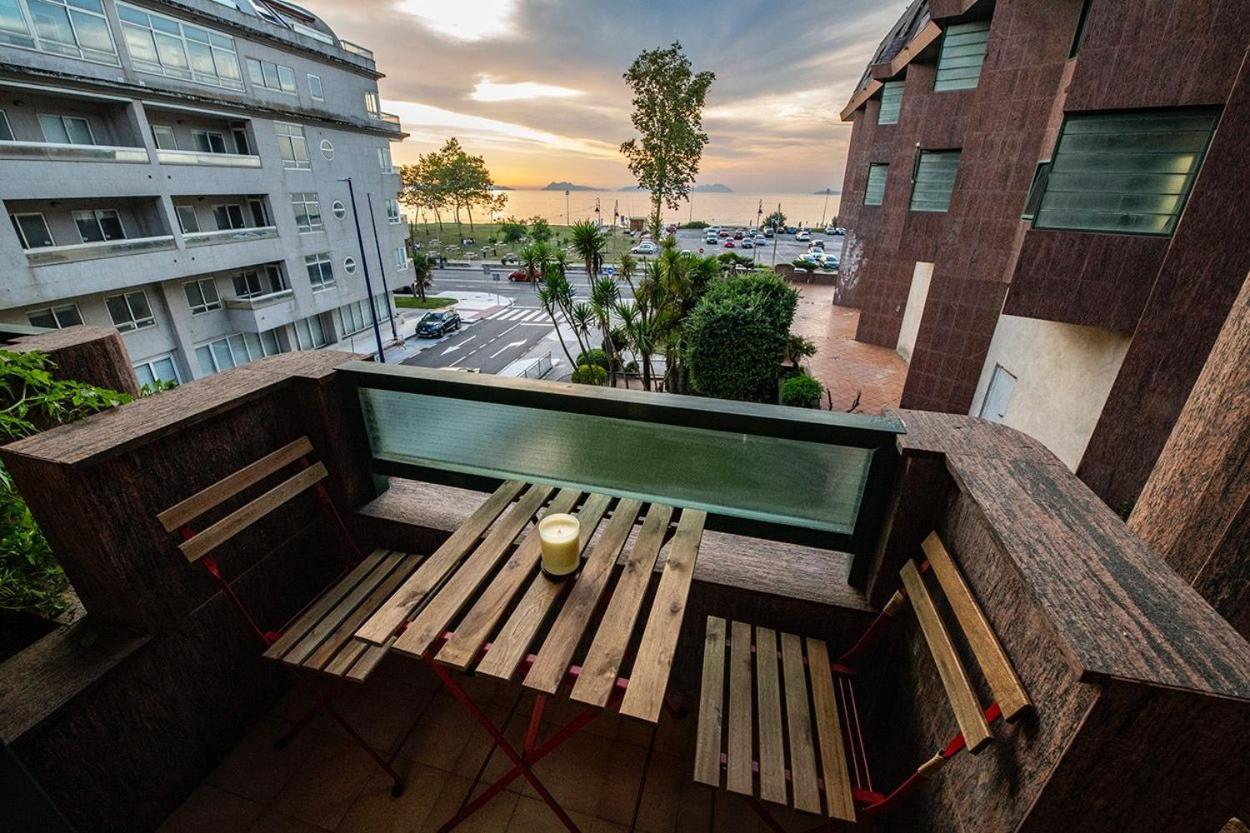 Apartamento Playa De Samil 比戈 外观 照片